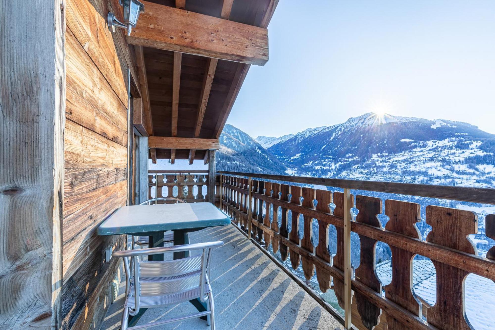 Balcons Du Soleil Sunny & Mountain Apartments By Alpvision Residences Вейзона Экстерьер фото