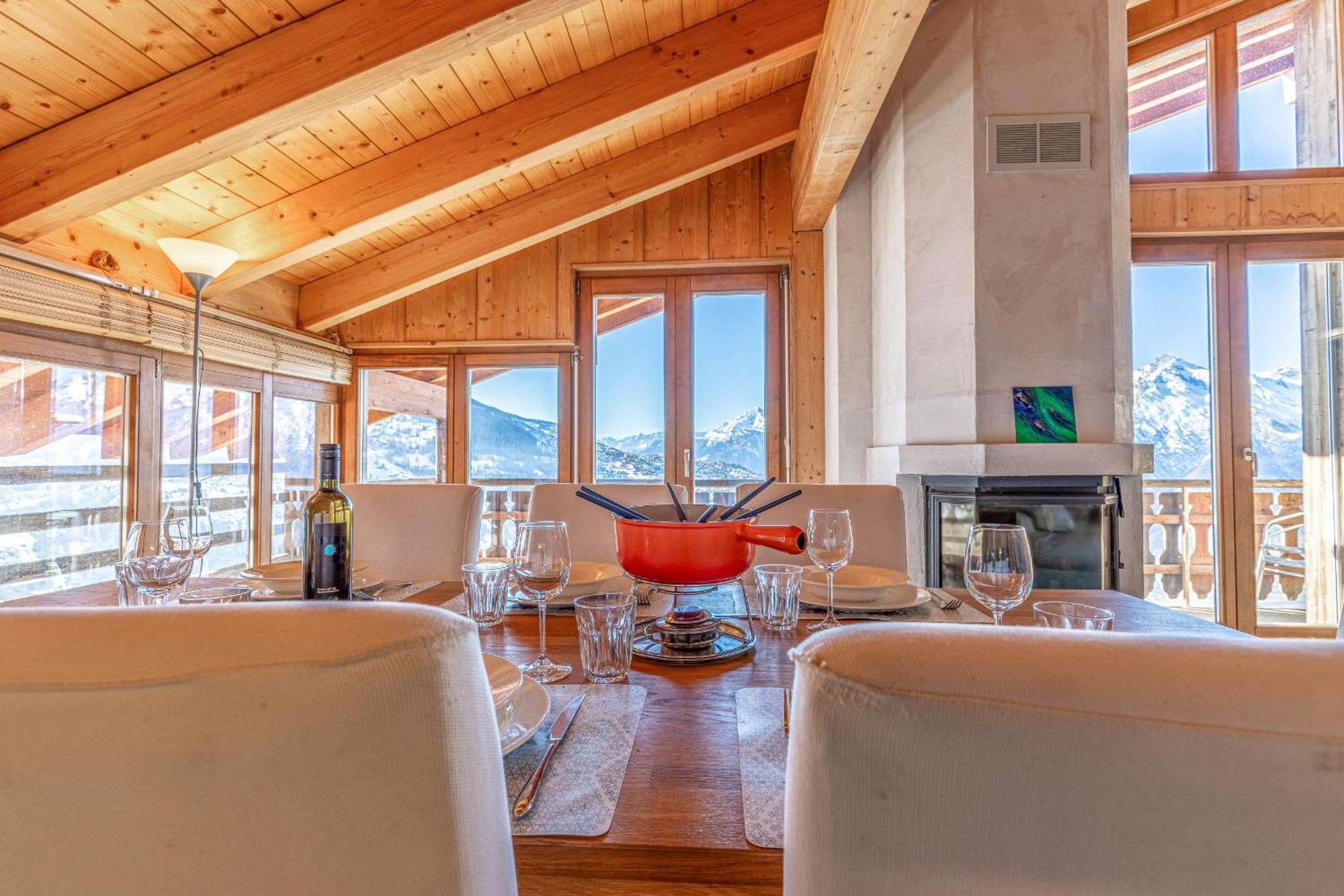Balcons Du Soleil Sunny & Mountain Apartments By Alpvision Residences Вейзона Экстерьер фото