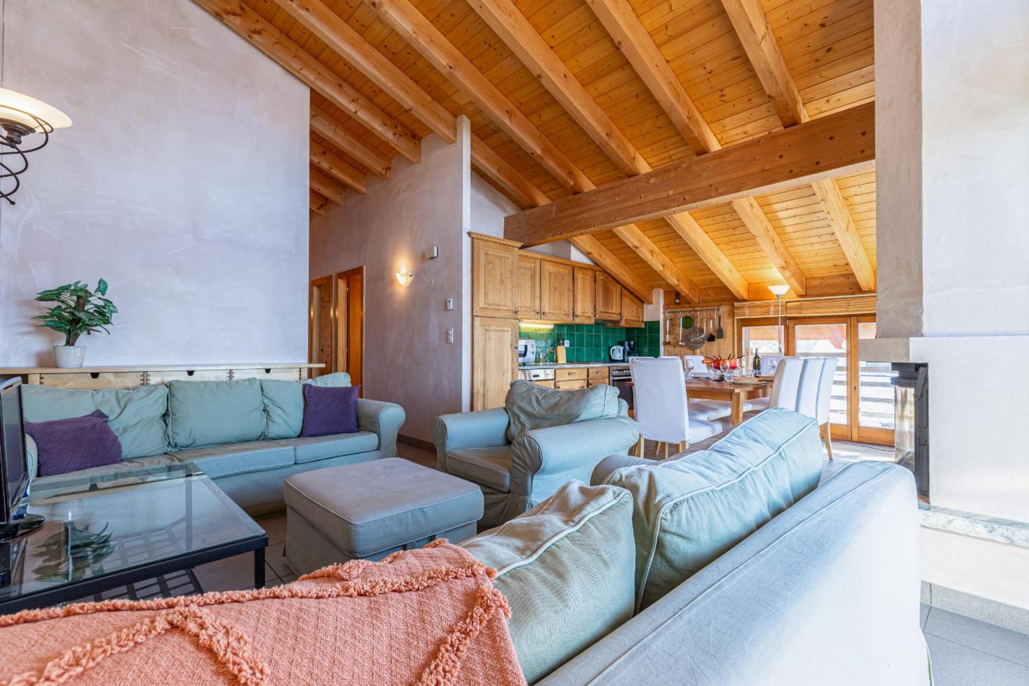 Balcons Du Soleil Sunny & Mountain Apartments By Alpvision Residences Вейзона Экстерьер фото