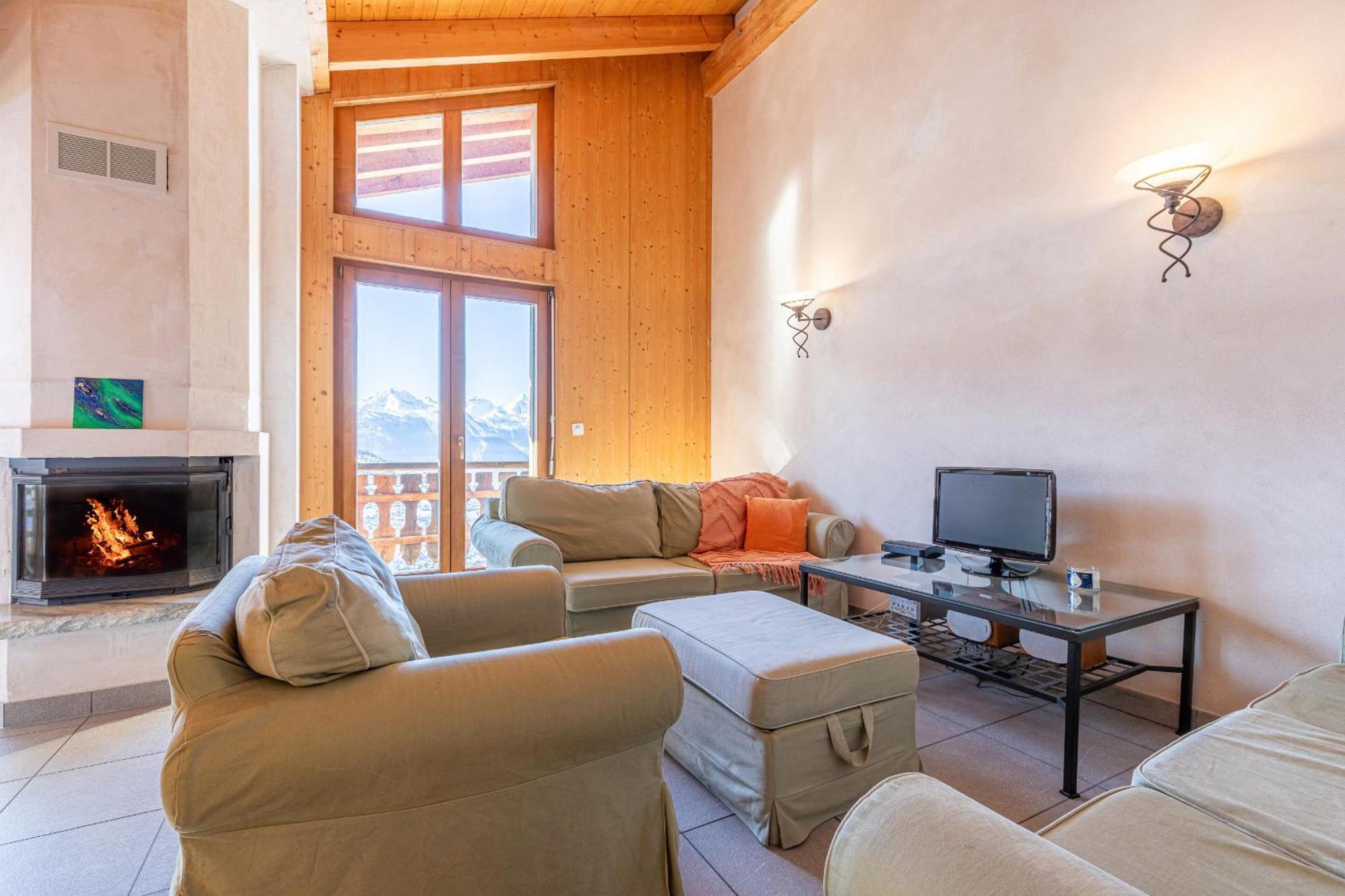 Balcons Du Soleil Sunny & Mountain Apartments By Alpvision Residences Вейзона Экстерьер фото